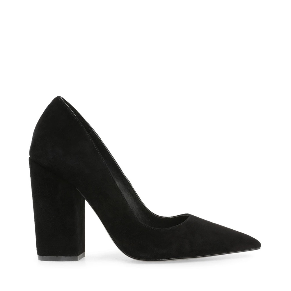 Steve Madden Black pumps with chunky heel